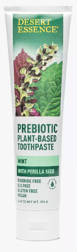 DESERT ESSENCE: Mint Prebiotic Plant Based Toothpaste 6.25 ounce