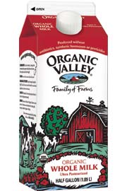 MILK,OG,UHT,WHOLE Case of 6 / 64 OZ from Organic Valley