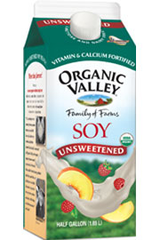 SOY BEVERAGE,OG,UNSWTND Case of 6 / 64 OZ from Organic Valley