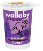 Yogurt,og,nf,blackberry Case of 12 / 6 OZ from Wallaby Yogurt Company