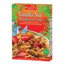 CEREAL,OG,VANILLA NUT CRS Case of 12 / 16.4 OZ from Peace Cereals