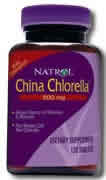 China Chlorella 500mg 120 tabs from NATROL