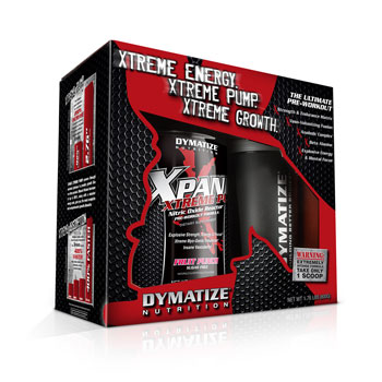 Dymatize - Xpand xtreme pump blue raspberry 40 SERVINGS