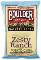 POTATO CHIPS,ZESTY RANCH