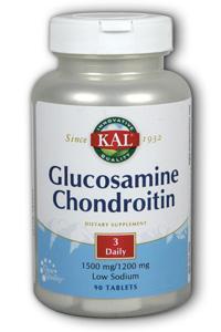 Kal: Glucosamine Chondroitin 90ct