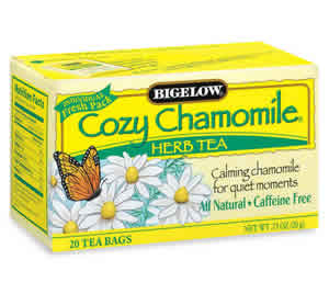 HERB TEA,COZY CHAMOMILE
