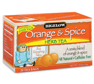 HERB TEA,ORANGE & SPICE