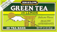 TEA,GREEN W/LEMON