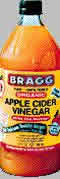APPLE CIDER VINEGAR,OG,RAW,UNFILTERED - 12 / 32 OZ from BRAGG