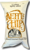 Potato chips,og,lgt salt Case of 15 / 5 OZ from Kettle Foods