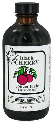 Natural Sources: 100 Percent Black Cherry Concentrate 8 oz