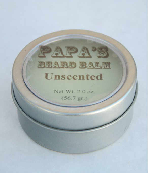 GRANDMA'S PURE & NATURAL: Papa's Beard Balm Unscented 2 oz