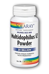 Solaray: Multidophilus 12 Powder 56 Grams
