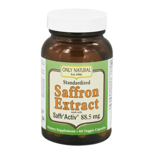 Saffron Extract 60 cap, 0.00ea from Only Natural!