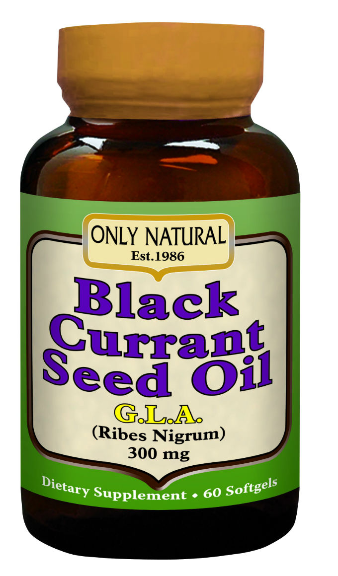 ONLY NATURAL: Black Currant Seed Oil 60 cap