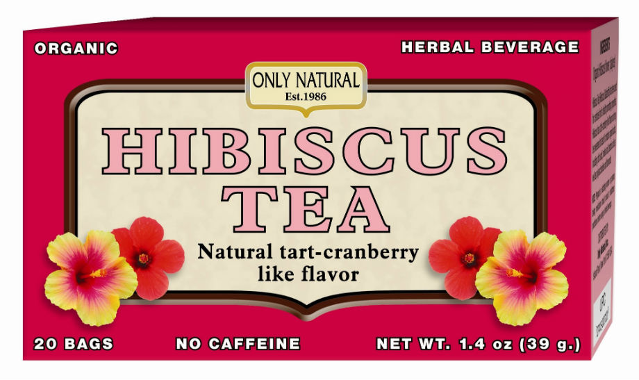 ONLY NATURAL: Hibiscus Tea Organic 20 bags