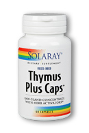 Solaray - Thymus plus caps 60ct