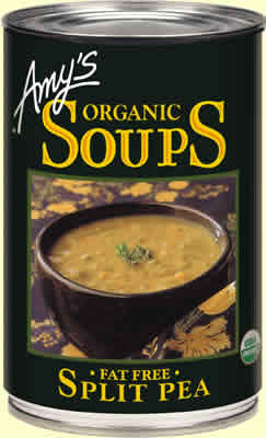 SOUP ORGANIC LOW/SODIUM SPLIT PEA Case of 12 / 14.1 OZ from AMY'S