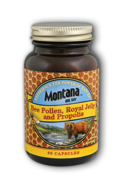 Montana Big Sky: Pollen Royal Jelly and Propolis 90 Cap