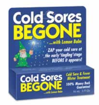 COLD SORE BEGONE,DISPLAY