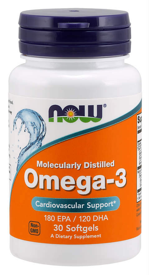 NOW: Omega-3 1000mg 30 softgels