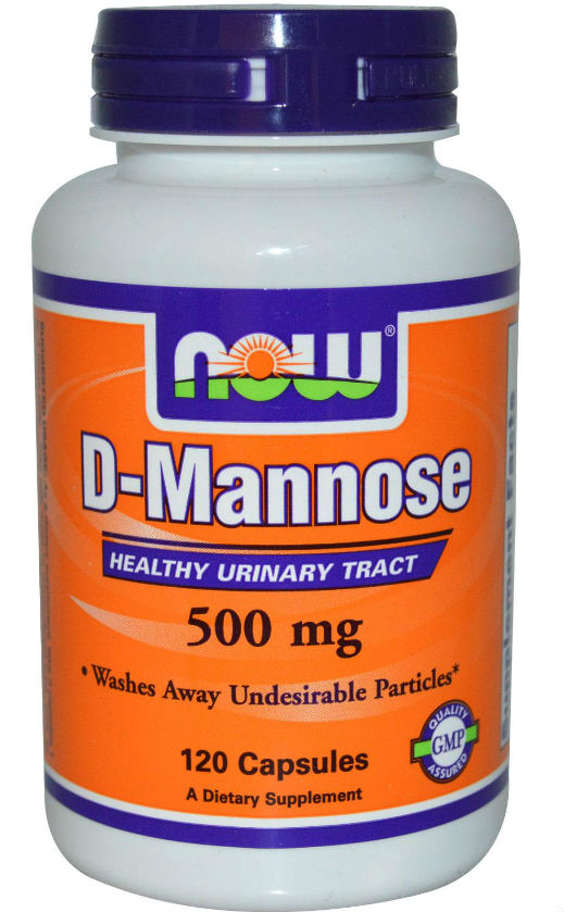 NOW: D-MANNOSE 500MG   120 CAPS 1