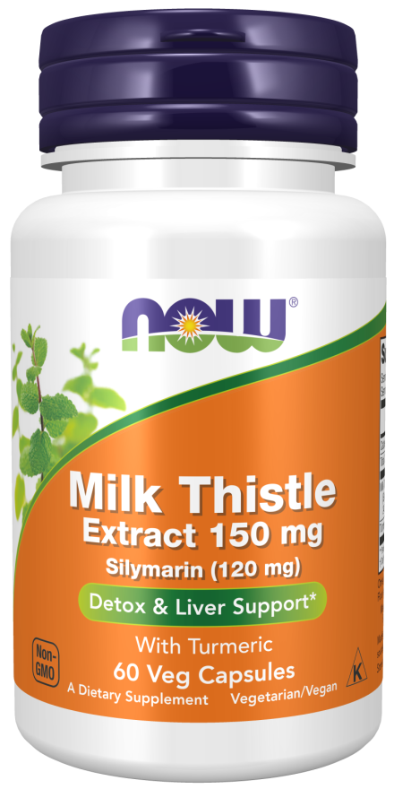 NOW: Milk Thistle Extract 150mg 60 VCAPS