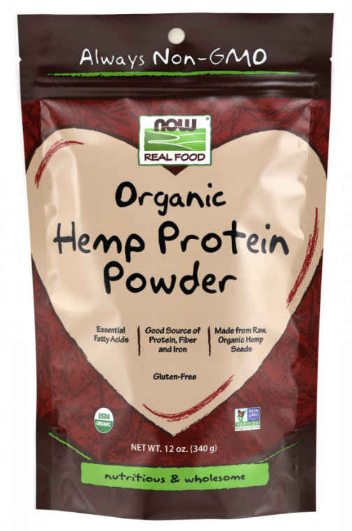NOW: Organic Hemp Protein Powder 12oz