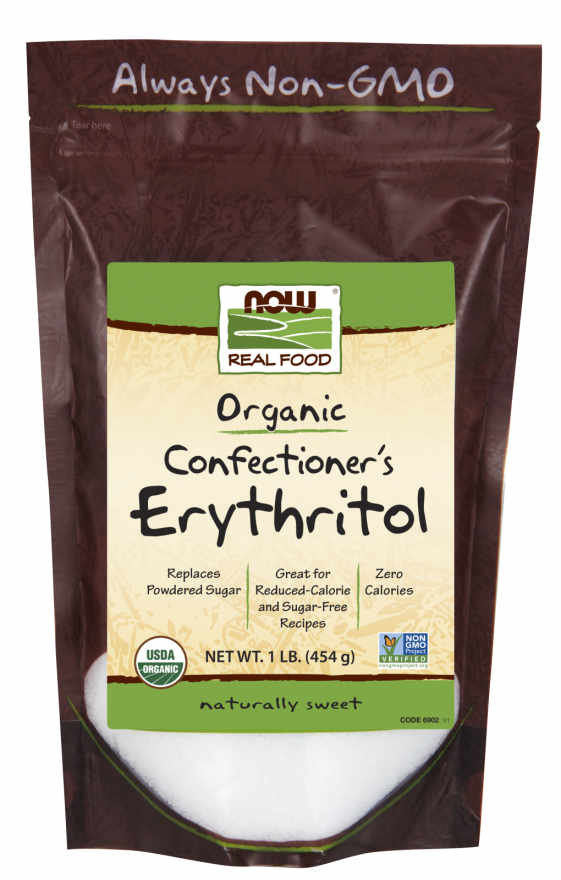 NOW: Organic Confectioner's Erythritol 1 LB