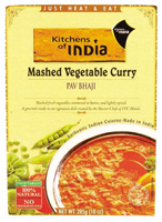 PAV BHAJI MASHED VEG CURY Case of 6 / 10 OZ from Kitchens Of India