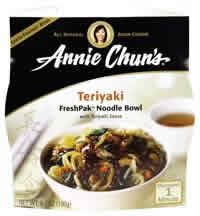 NOODLE BOWL,TERIYAKI Case of 6 / 8.2 OZ from Annie Chuns