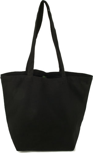 ECO-BAGS PRODUCTS: String Bag Tote Handle Organic Cotton Black 1 bag