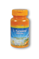L-tyrosine 500mg, 30ct 500mg