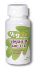 Vegan D 400 IU 100ct 400iu from Veglife