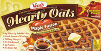 Waffles,hrty oat,mpl fusn Case of 12 / 8.5 OZ from Van's International Foods