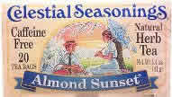HERB TEA,ALMOND SUNSET Case of 6 / 20 BAG from Celestial Seasoning