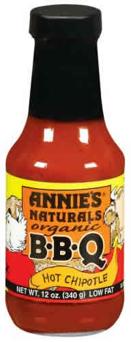 BBQ SAUCE,OG,HOT CHIPOTLE Case of 12 / 12 OZ from Annies Naturals