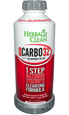 HERBAL CLEAN DETOX: Q Carbo 32 Liquid Tropical 32 fl oz