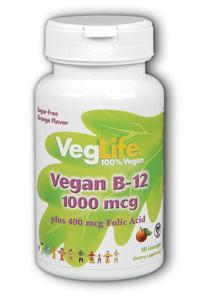 Vegan B-12 50ct 1000mcg from Veglife