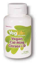 Vegan Cal-Mag Citrate + D 180ct from Veglife