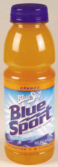 BLUE SPRT BEV,ORANGE Case of 24 / 16 OZ from Blue Sky Natural Beverage Company