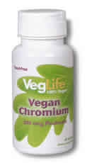 Vegan Chromium Picolinate 50ct 200mcg from Veglife