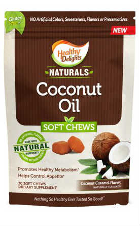 HEALTHY DELIGHTS: Healthy Delight Natural Coconut Oil 30 chew