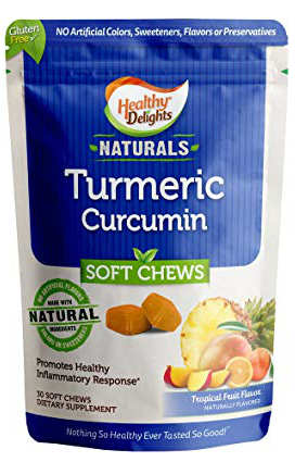 HEALTHY DELIGHTS: Healthy Delight Natural Turmeric 30 chew