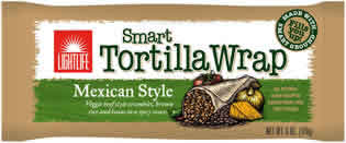 HAND HELD MEXICAN WRAP Case of 12 / 6 OZ from Light Life Foods