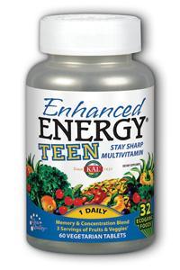 Kal: Enhanced Energy Teen Complete 60ct