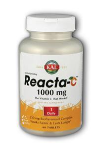 Reacta-C 1000mg with Bioflavonoids 60 Tabs from KAL