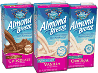ALMOND BREEZE,CHOC,UNSWTD Case of 12 / 32 OZ from Blue Diamond Growers Co-Op