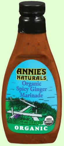 MARINADE,OG,SPICY GINGER Case of 6 / 10 OZ from Annies Naturals