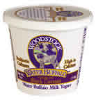 Yogurt buffalo milk black currant Case of 12 / 6 OZ from WoodStock Water Buffalo